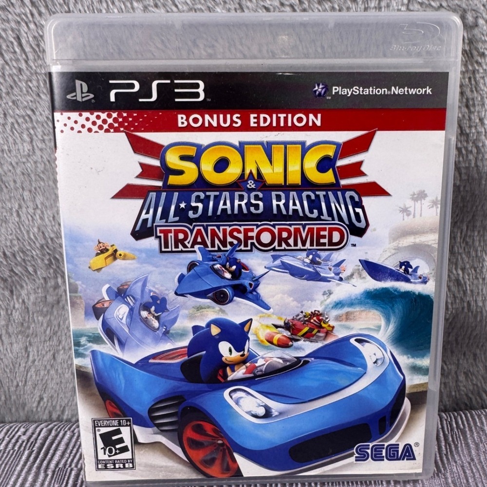 Sonic & All-Stars Racing Transformed Bonus Edition PS3 Sony PlayStation 3 SEGA